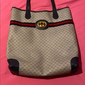 VINTAGE!!!! GUCCI TOTE